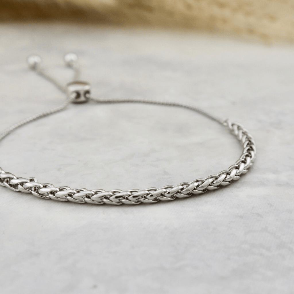 Bracelet Blé en argent sterling