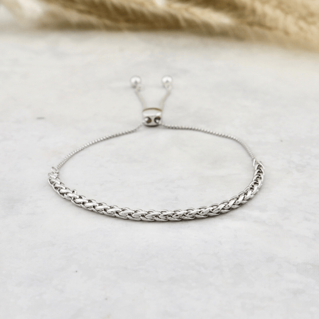 Bracelet Blé en argent sterling