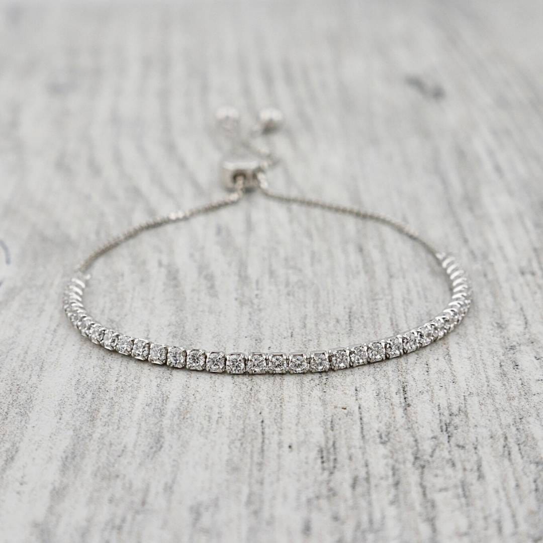 Bracelet Tennis en argent sterling